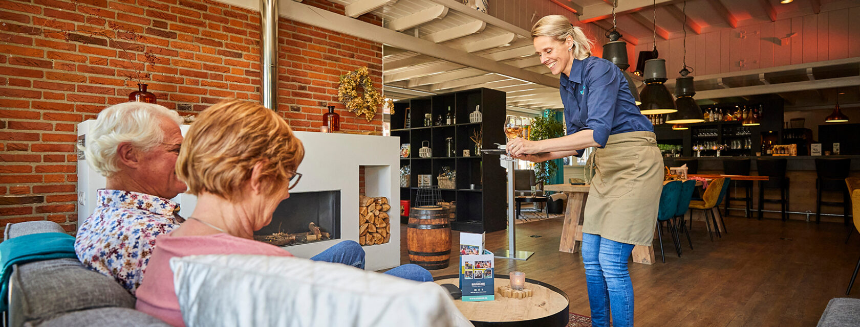 Gezellige koffie corner.